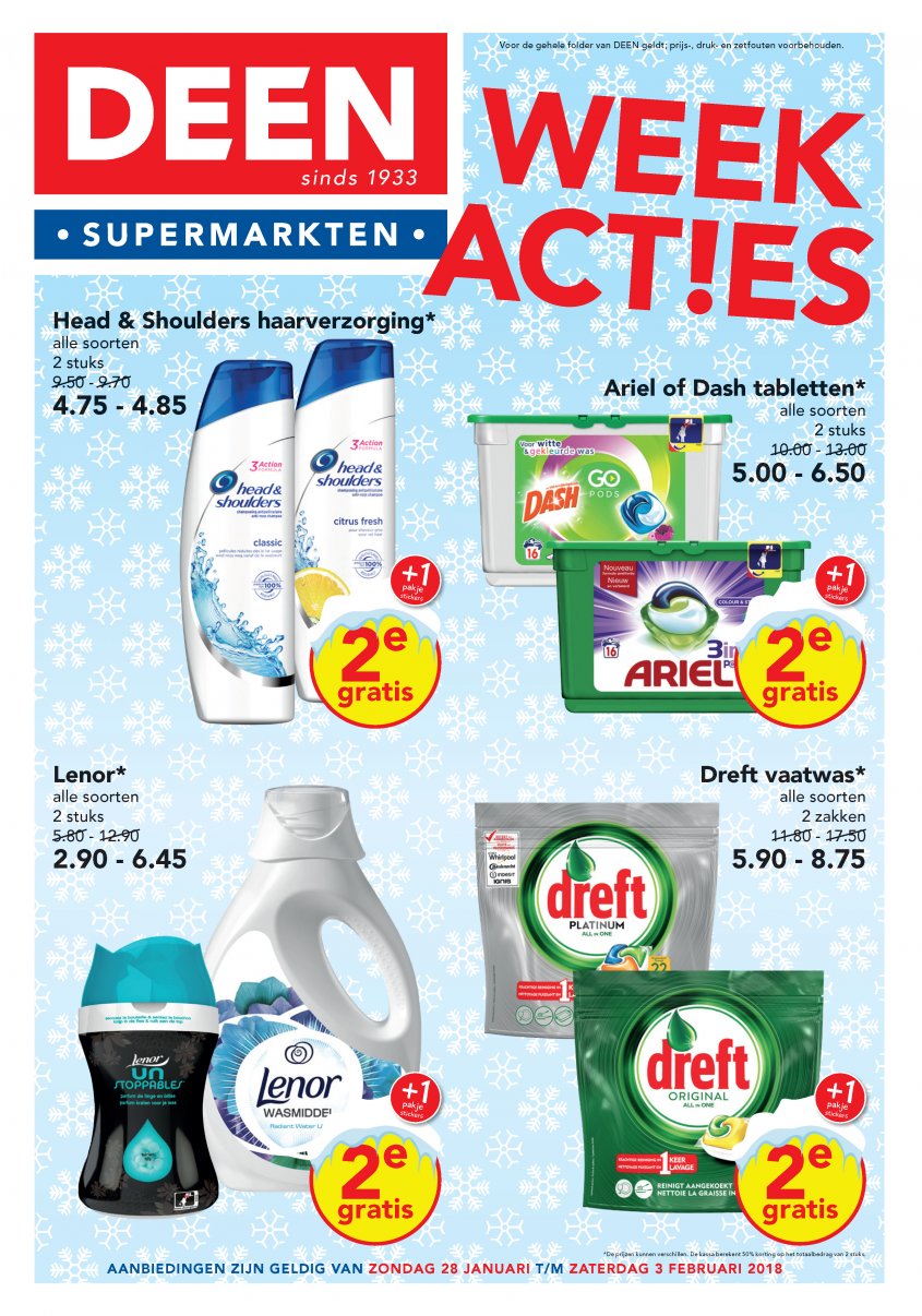 Deen Aanbiedingen van 28-01-2018 pagina.1