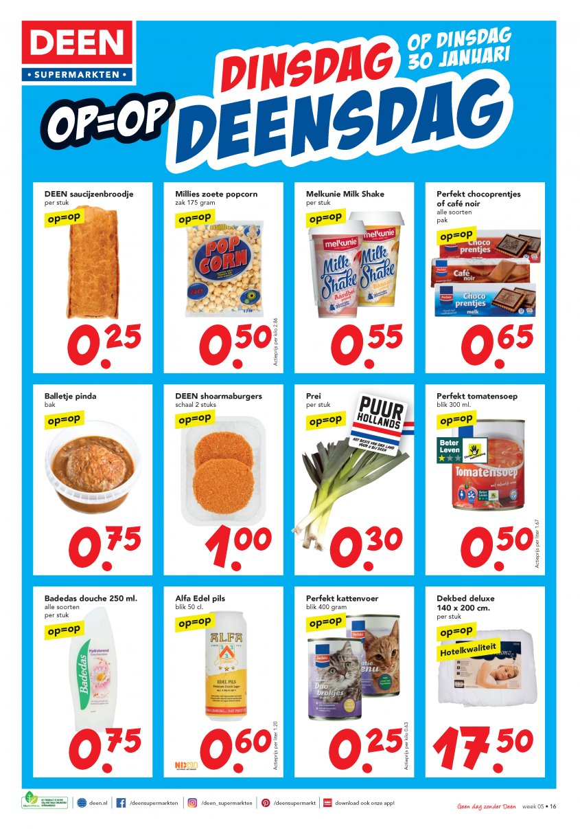 Deen Aanbiedingen van 28-01-2018 pagina.16