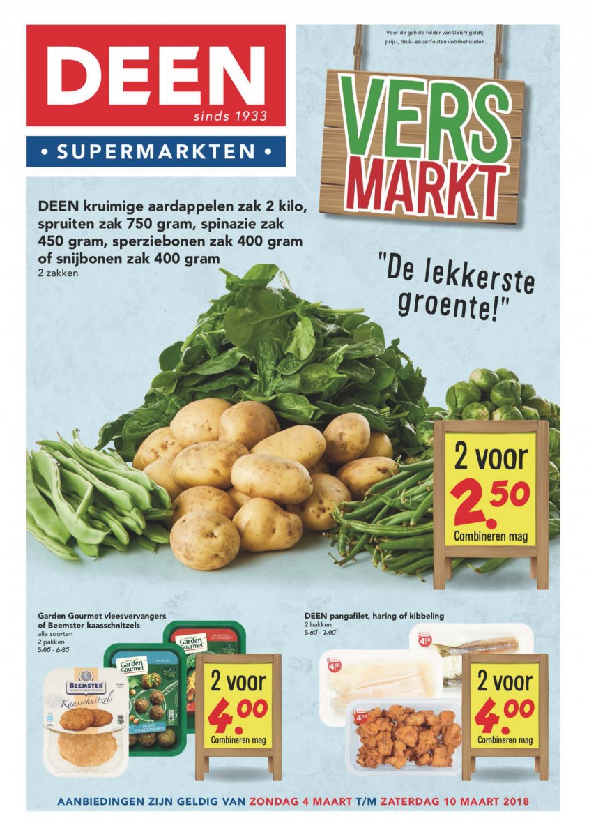 Deen Aanbiedingen van 04-03-2018 pagina.1