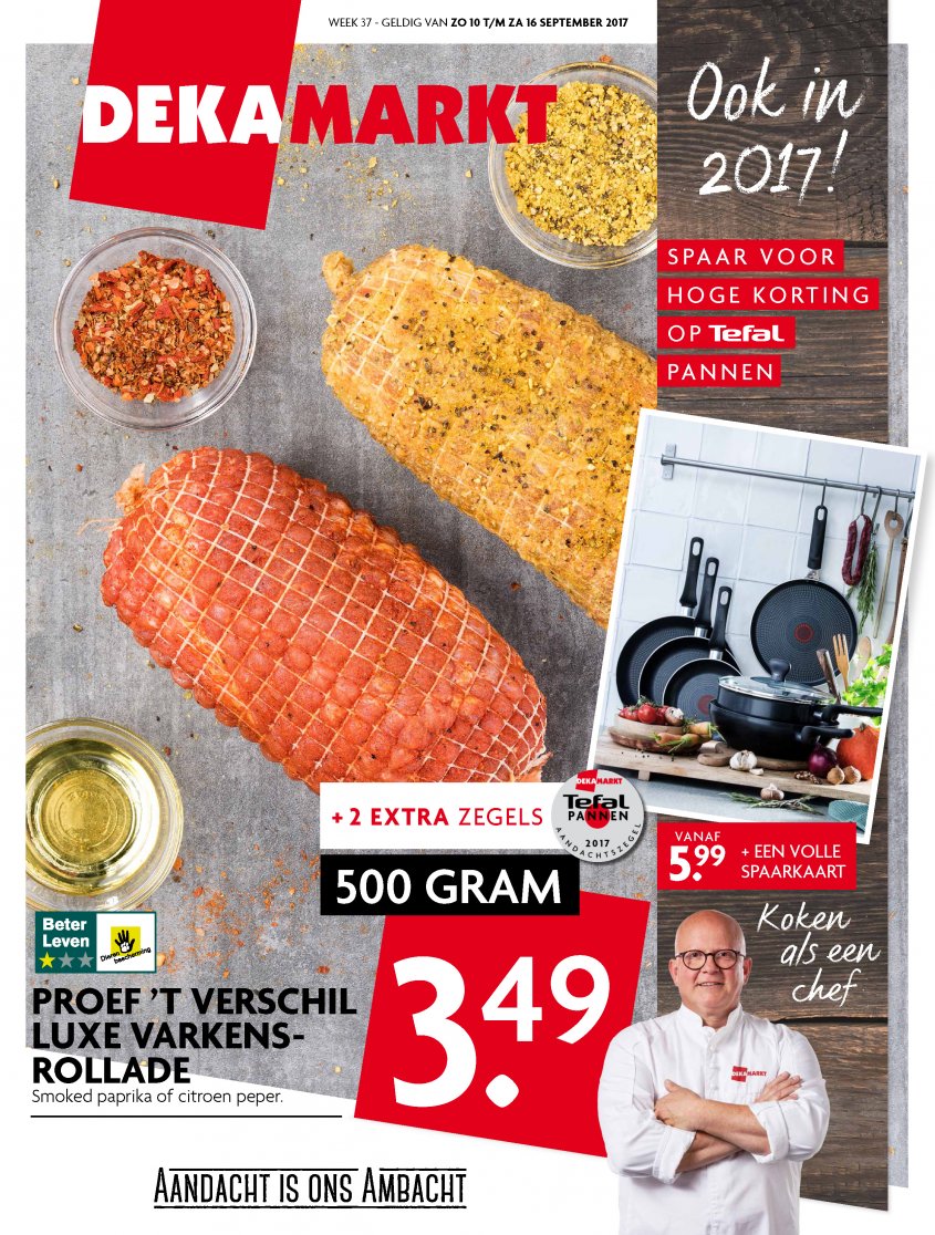 DekaMarkt Aanbiedingen van 10-09-2017 pagina.1