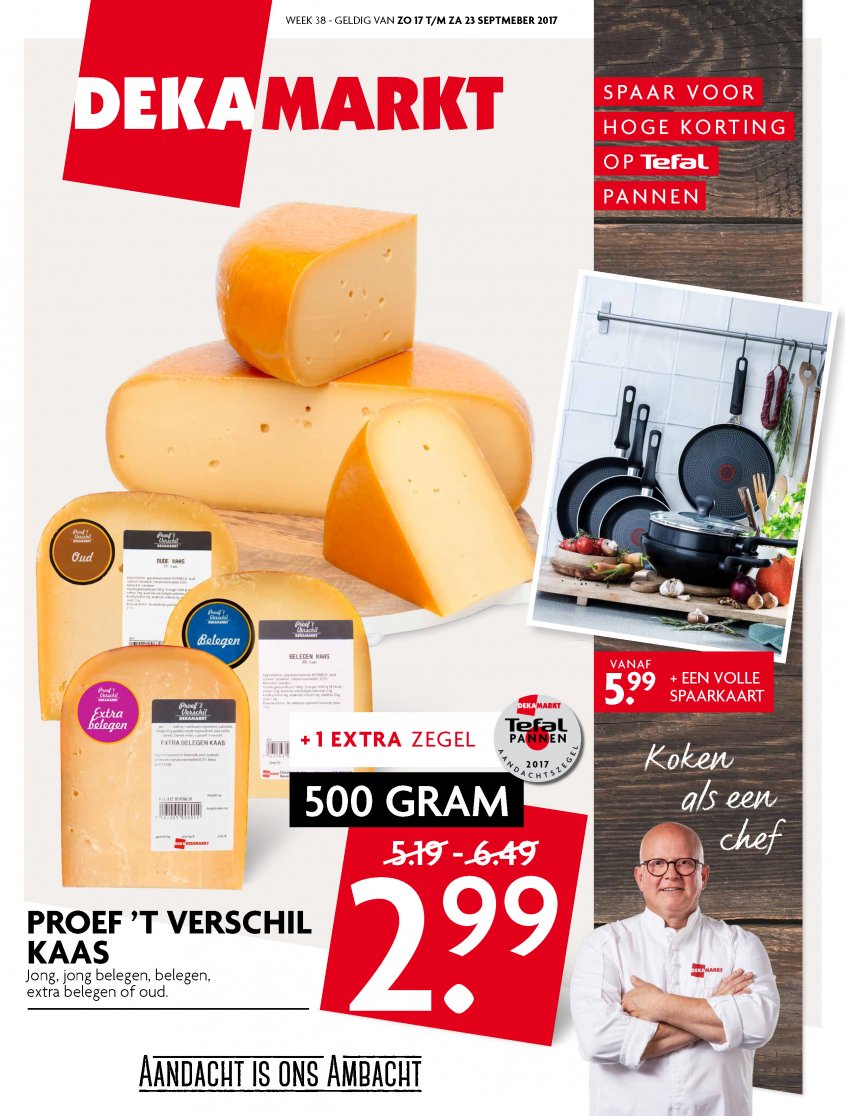 DekaMarkt Aanbiedingen van 17-09-2017 pagina.1