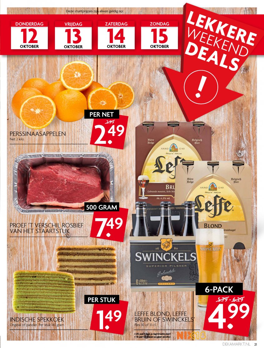 DekaMarkt Aanbiedingen van 08-10-2017 pagina.21