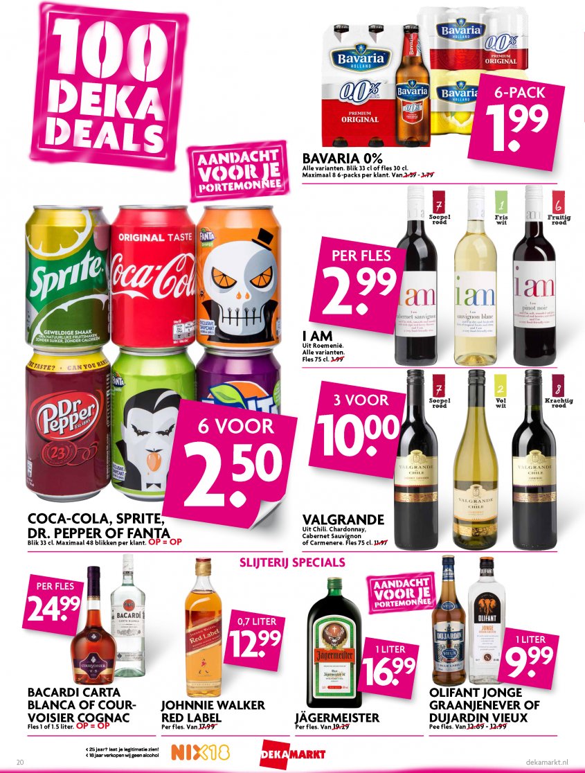 DekaMarkt Aanbiedingen van 22-10-2017 pagina.20