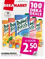 DekaMarkt reclame folder week 01 pagina.1 