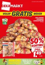 DekaMarkt reclame folder week 35, pagina.1