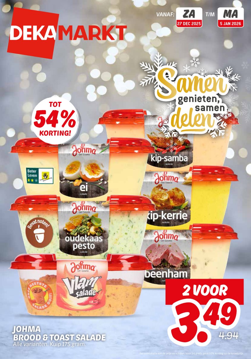 DekaMarkt Aanbiedingen van 27-12-2025 pagina.1