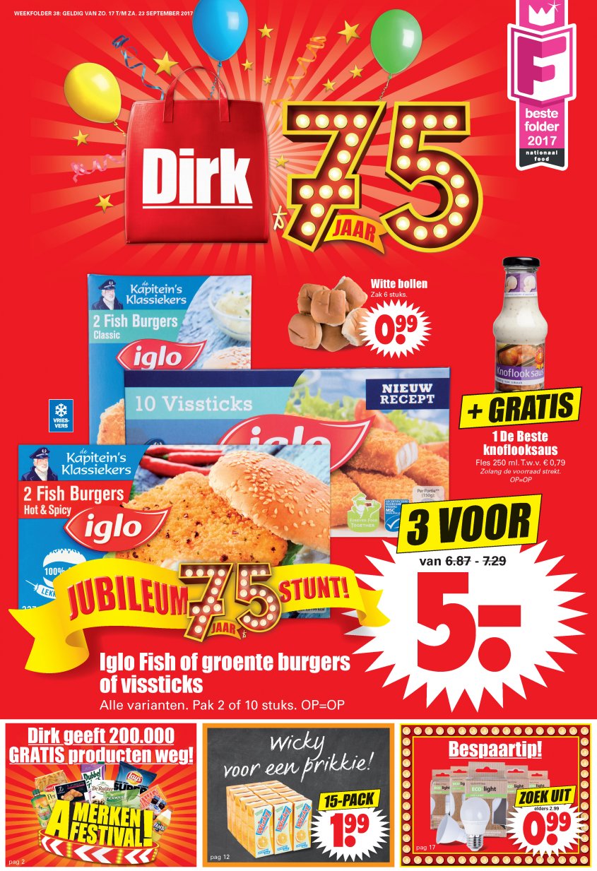 Dirk Aanbiedingen van 17-09-2017 pagina.1
