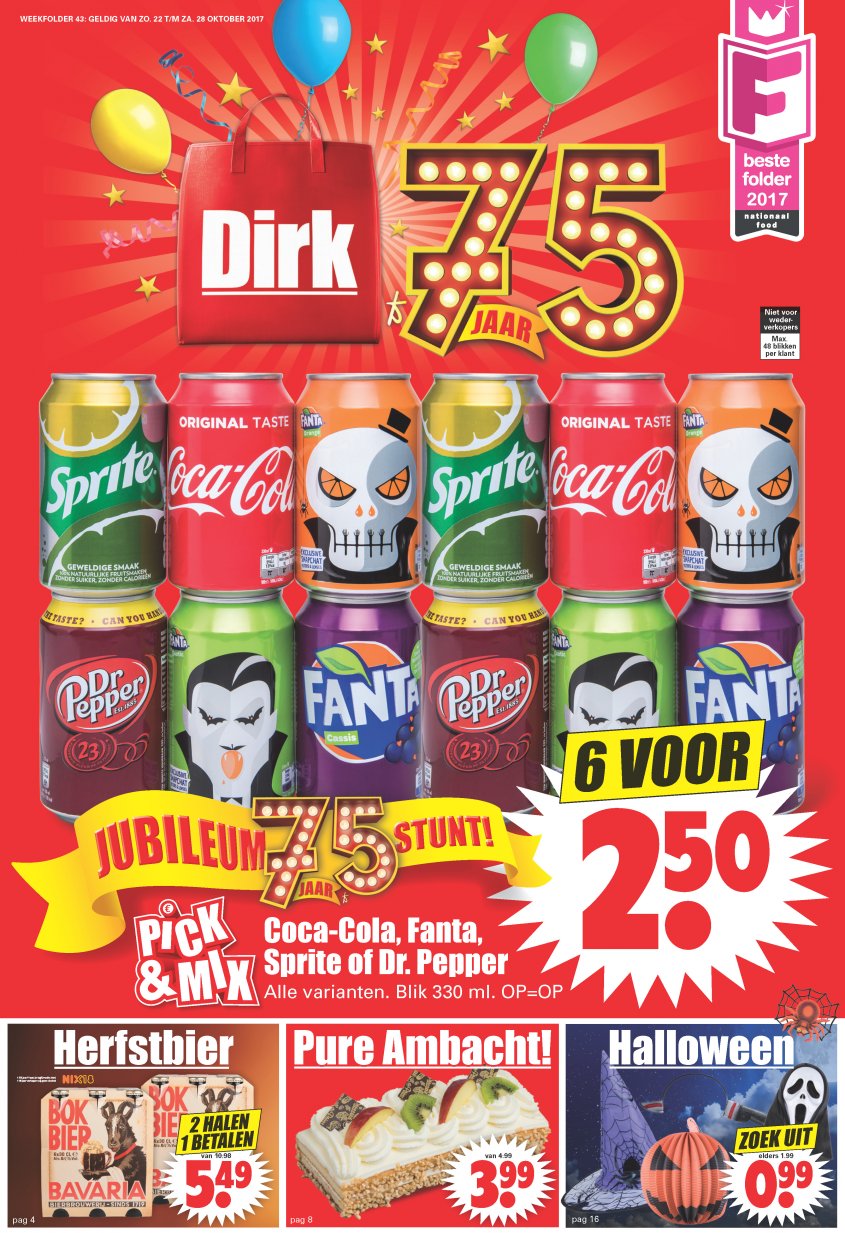Dirk Aanbiedingen van 22-10-2017 pagina.1