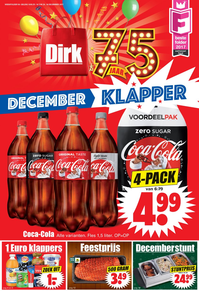 Dirk Aanbiedingen van 10-12-2017 pagina.1