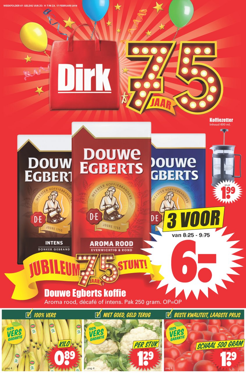 Dirk Aanbiedingen van 11-02-2018 pagina.1