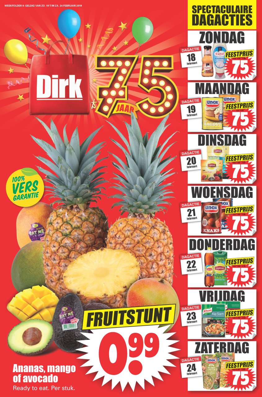 Dirk Aanbiedingen van 18-02-2018 pagina.1