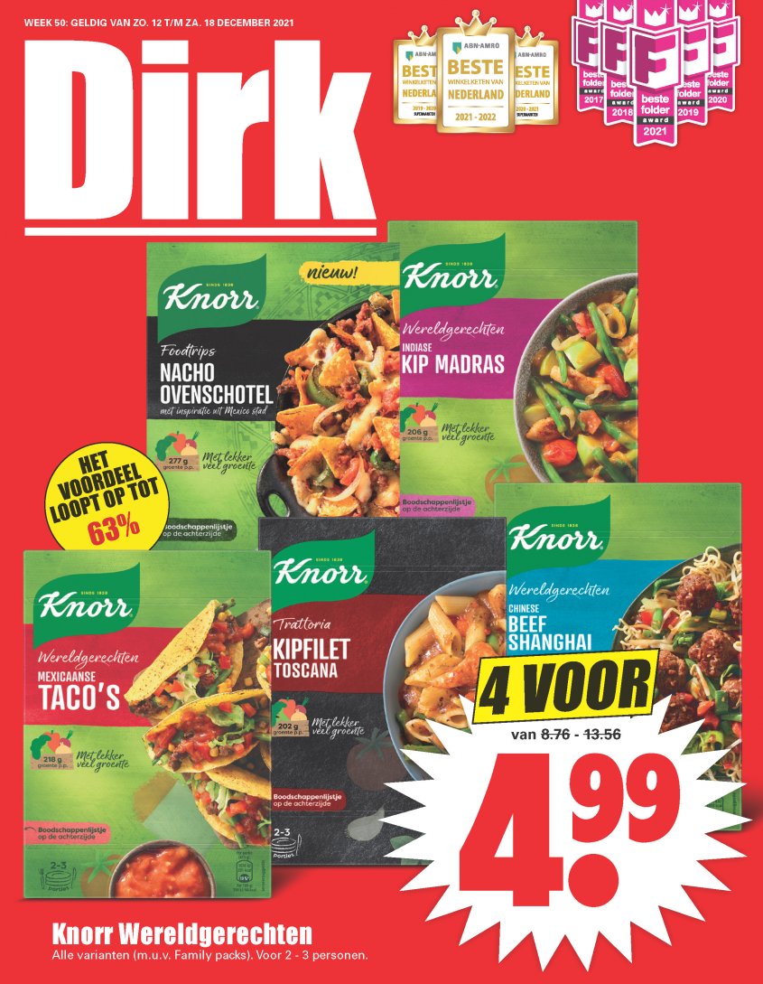 Dirk Aanbiedingen van 12-12-2021 pagina.1