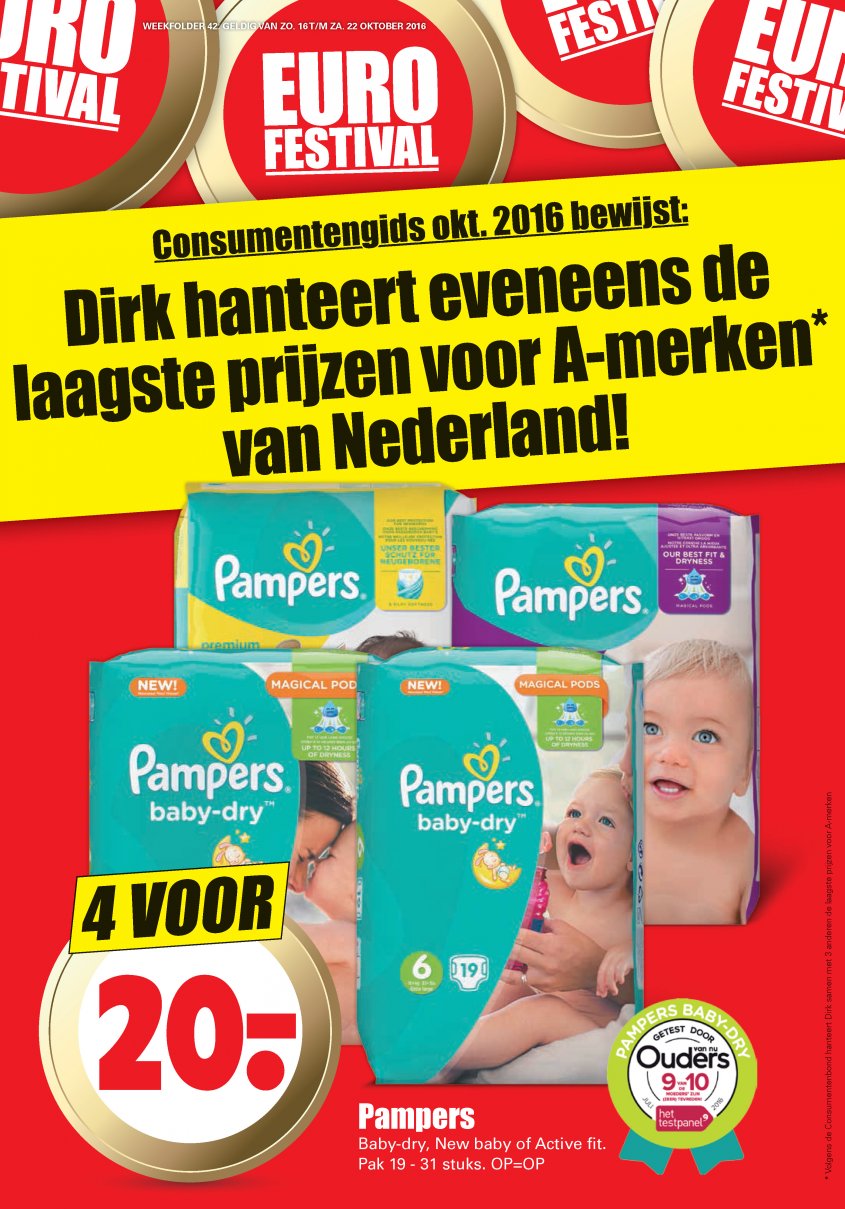 Dirk Aanbiedingen van 16-10-2016 pagina.1
