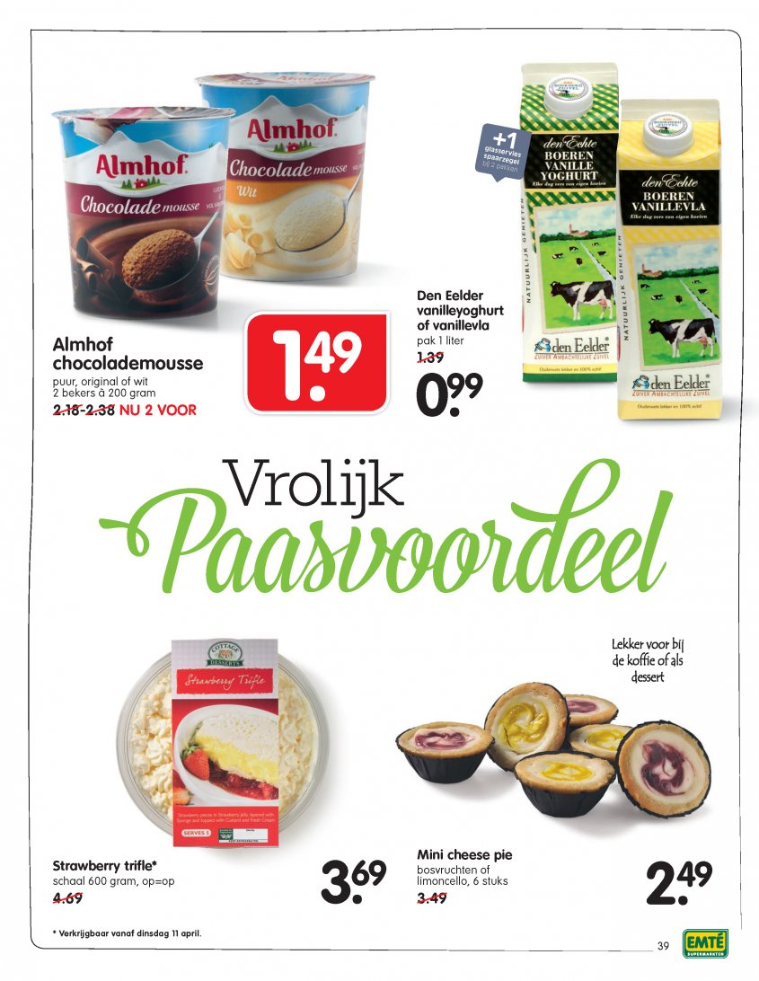 EMTÉ Aanbiedingen van 09-04-2017 pagina.39