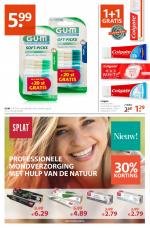 Etos reclame folder week 41 pagina.12 GUM Soft Picks voordeelpak, bijvoorbeeld regular 40 + 20 stuks gratis Colgate alle varianten, combineren mogelijk, bijvoorbeeld Caries ...