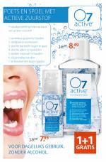 Etos reclame folder week 41 pagina.14 POETS EN SPOEL MET ACTIEVE ZUURSTOF 1+1GRATISVOOR DAGELIJKS GEBRUIK. ZONDER ALCOHOL. ® 7-voudige werking helpt op basis van actieve ...