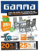 Gamma reclame folder van 29-05-2017 week 22 - totaal  pagina's