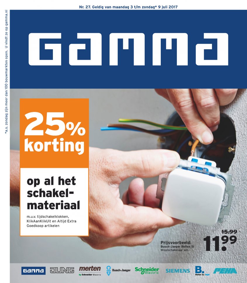 Gamma Aanbiedingen van 03-07-2017 pagina.1