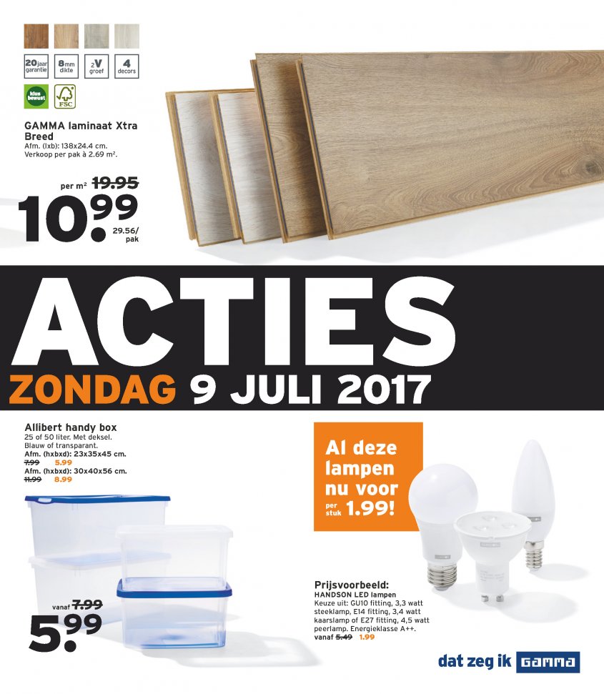 Gamma Aanbiedingen van 03-07-2017 pagina.21