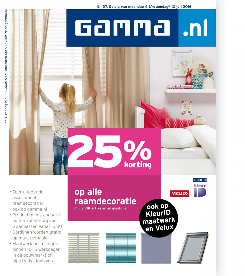 Gamma Aanbiedingen van 04-07-2016 pagina.1