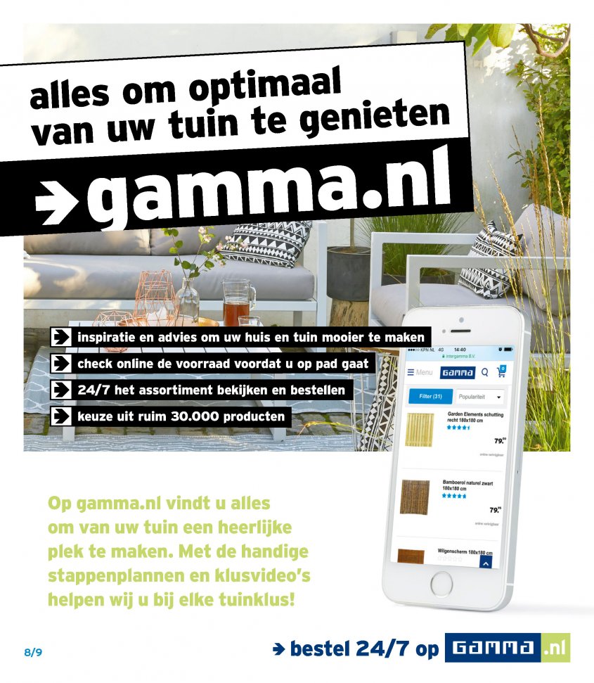 Gamma Aanbiedingen van 11-07-2016 pagina.8