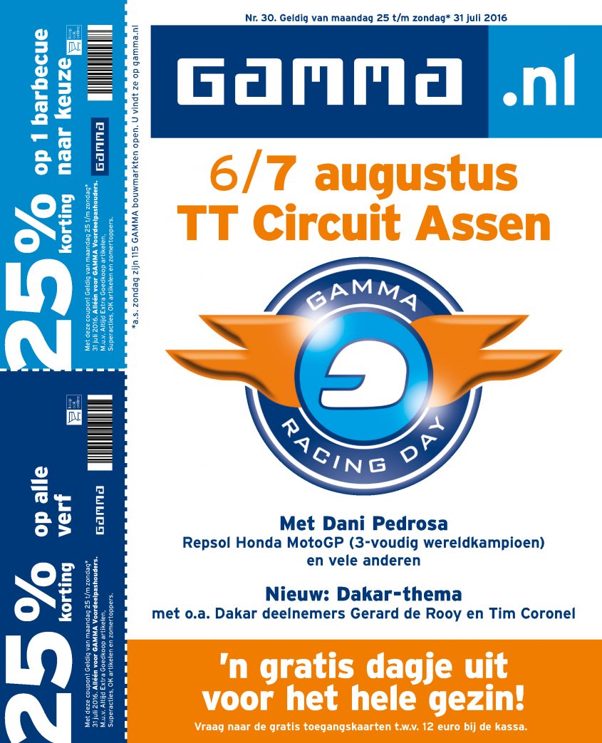 Gamma Aanbiedingen van 25-07-2016 pagina.1