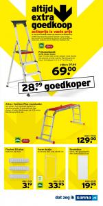 Gamma reclame folder week 34 pagina.9 dat zeg ik elders 3.59 3.19 Fischer SX-plug 6x30 mm. 30 stuks. elders 35.95 33.95 Vuren kozijn Universeel. Afm. (lxb): 45x90 cm. elders ...