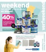 Gamma reclame folder week 35 pagina.13 dat zeg ik zaterdag 3 en zondag 4 september weekend met veel tips, advies en voordeel en binnen! verfweekend probeer tot 3 kleuren gratis ...