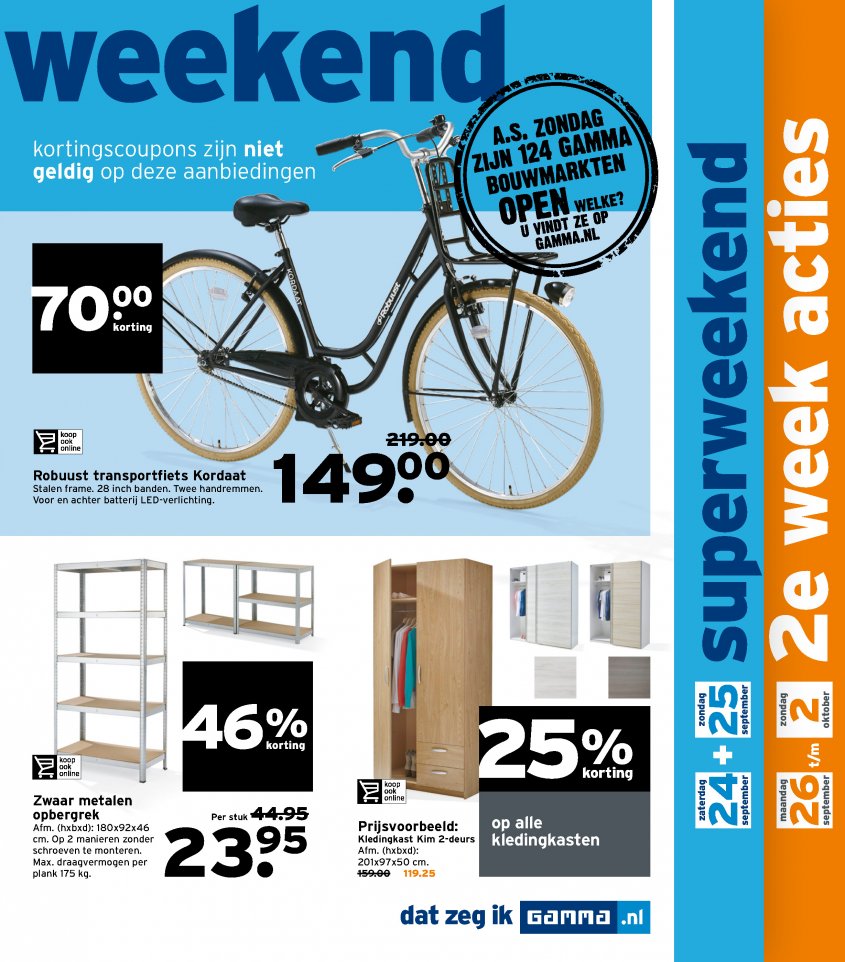 Gamma Aanbiedingen van 19-09-2016 pagina.25