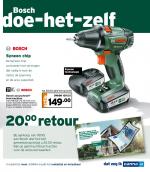 Gamma reclame folder week 40 pagina.5 U maakt het mooi. GAMMA maakt het makkelijk en betaalbaar dat zeg ik Bosch doe-het-zelf Bosch accuschroefboormachine Type PSR 14.4 LI-2. 14.4 ...