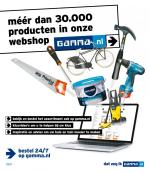 Gamma reclame folder week 40 pagina.10 10/11 méér dan 30.000 producten in onze webshop dat zeg ik inspiratie en advies om uw huis en tuin mooier te maken bekijk en bestel het ...