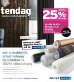 Gamma reclame folder week 41 pagina.17 U maakt het mooi. GAMMA maakt het makkelijk en betaalbaar dat zeg ik tendag raamdecoratie &behang dat is makkelijk, al het behang bij GAMMA ...