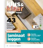 Gamma reclame folder week 42 pagina.8 8/9 Laminaat koopt u ook op gamma.nl GAMMA laminaat Elan 4 V-groef verkoop per pak à 2 m2. meer dan 43 soorten GAMMA laminaat ...