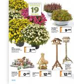 Gamma reclame folder week 42 pagina.22 22/23 XXL Bolchrysanten Wit, geel, roze, lila of rood. Potmaat Ø 19 cm. Plant Ø ca. 45 cm. Vogelvoer Diverse soorten. ...