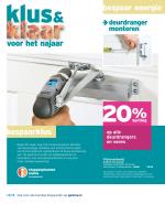 Gamma reclame folder week 43 pagina.14 bespaarklus 14/15 2 0%korting op alle deurdrangers en veren Kijk voor alle handige bespaartips op gamma.nl stappenplannen online ...