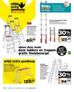 Gamma reclame folder week 43 pagina.18 de Altijd Extra Goedkoop artikelen zijn uitgesloten van kortingsacties actieprijs is vaste prijs 18/19 Ladders en trappen koopt u ook op gamma.nl ...