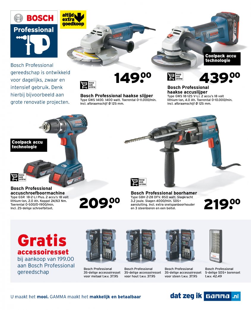 Gamma Aanbiedingen van 24-10-2016 pagina.19