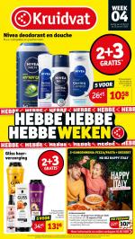 Kruidvat reclame folder week 04, pagina.1