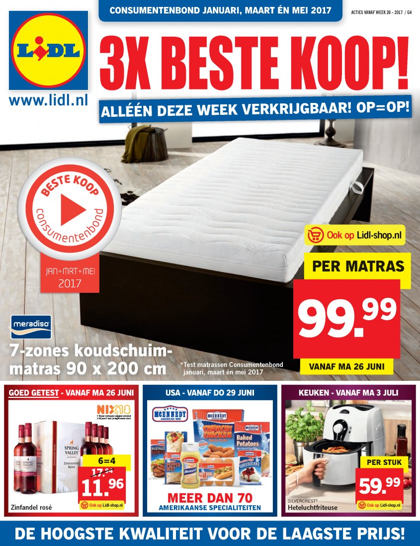 Lidl Aanbiedingen van 26-06-2017 pagina.1
