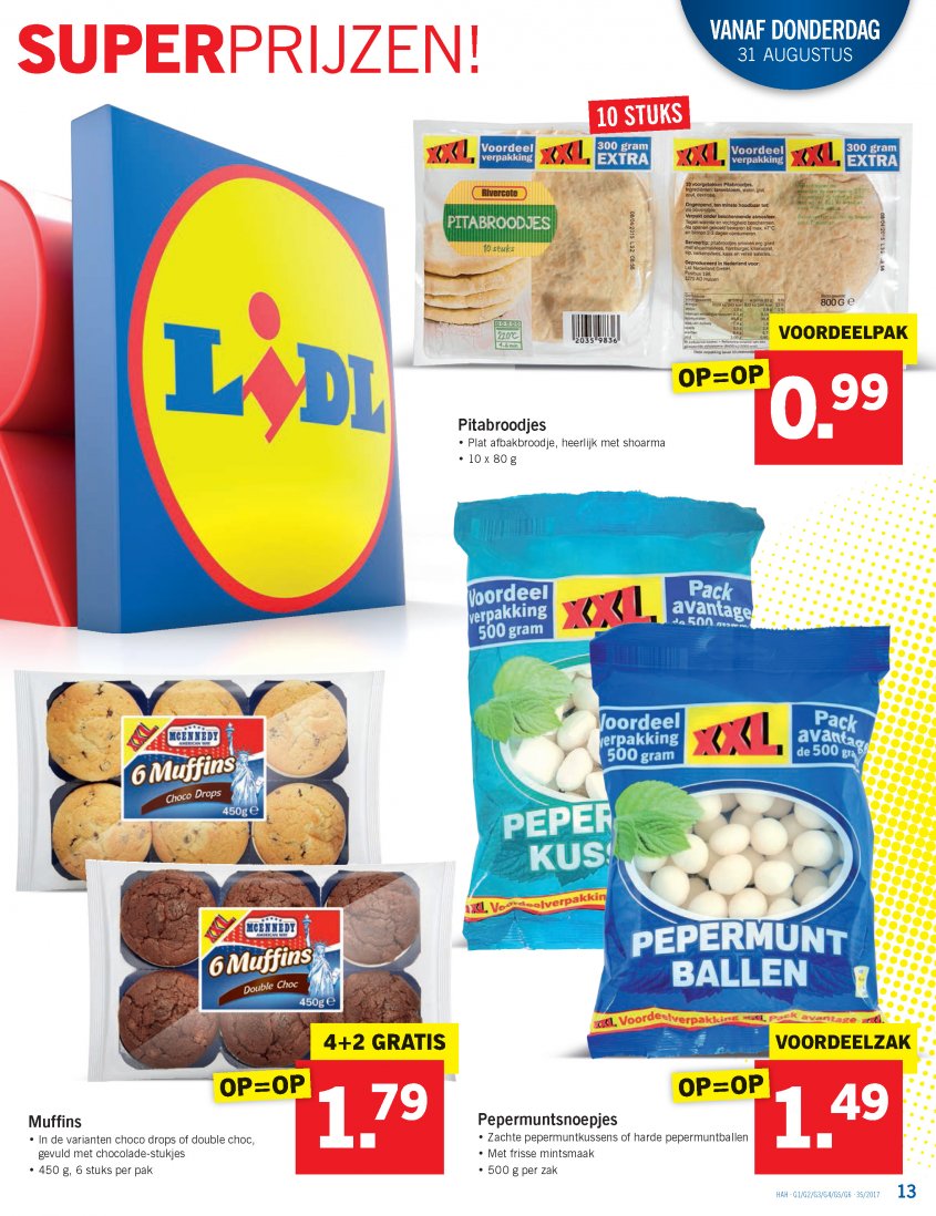 Lidl Aanbiedingen van 28-08-2017 pagina.13