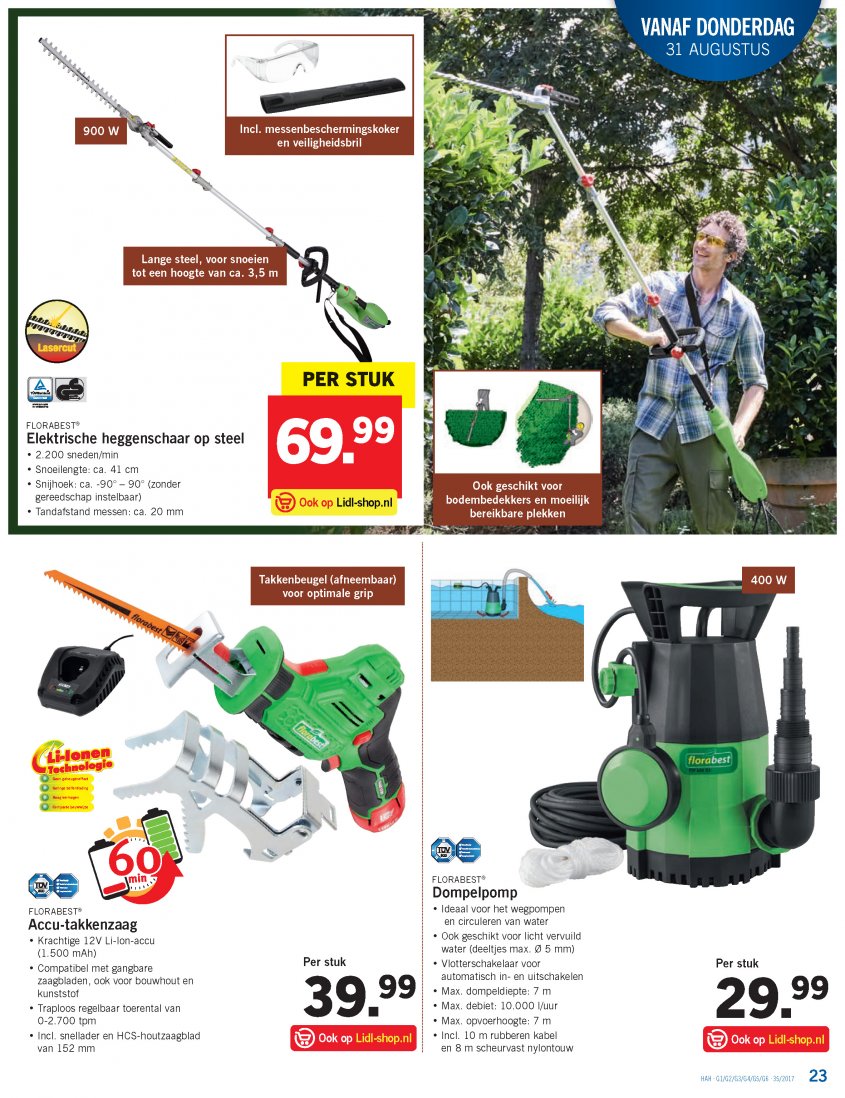 Lidl Aanbiedingen van 28-08-2017 pagina.23