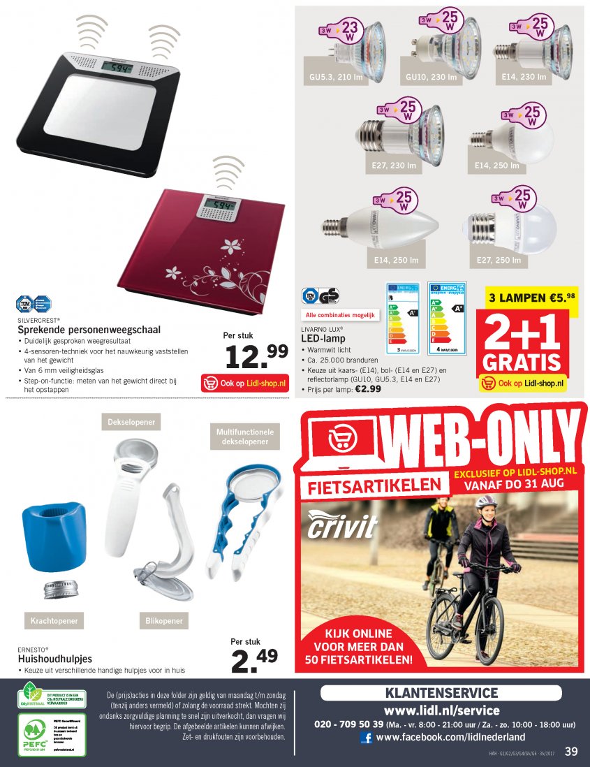 Lidl Aanbiedingen van 28-08-2017 pagina.39