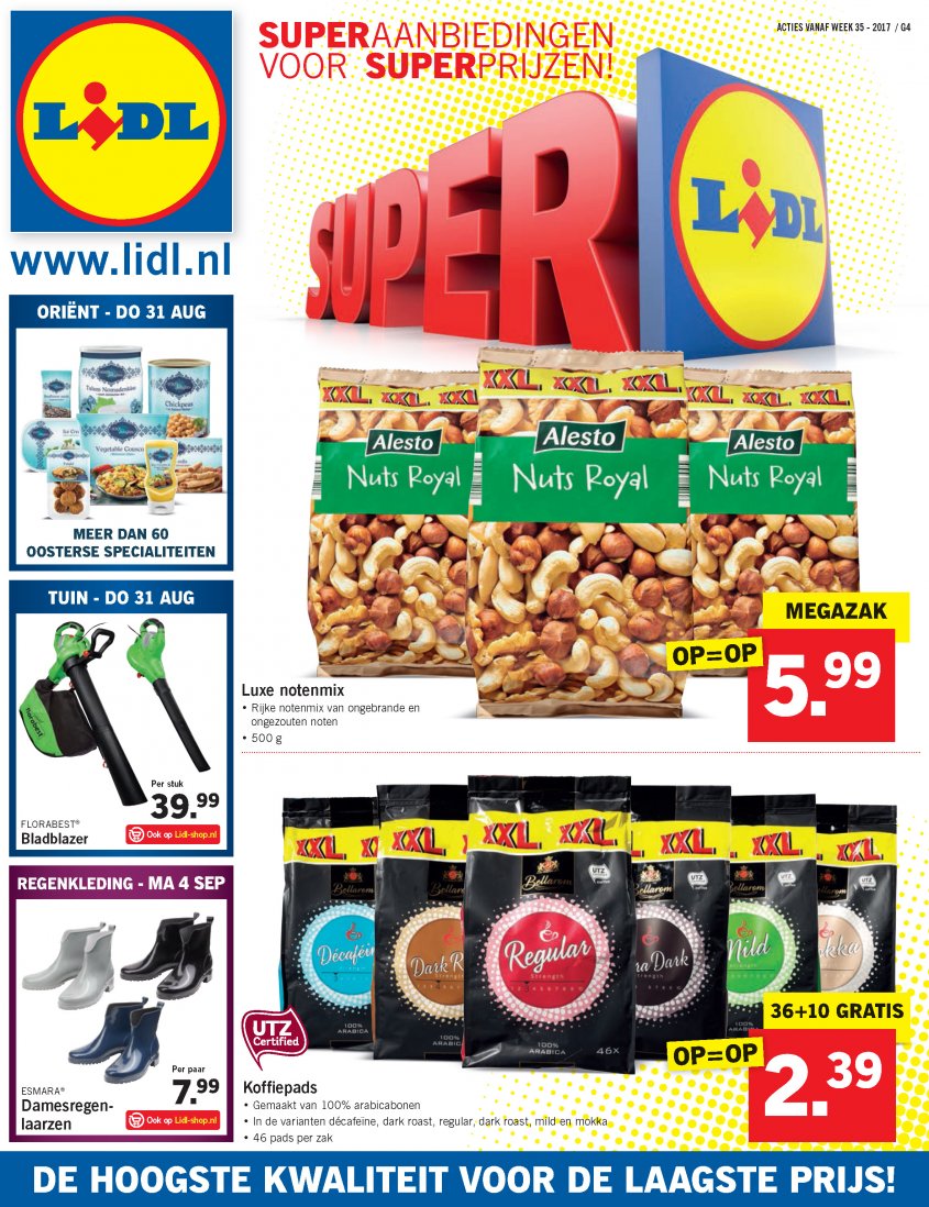 Lidl Aanbiedingen van 28-08-2017 pagina.1