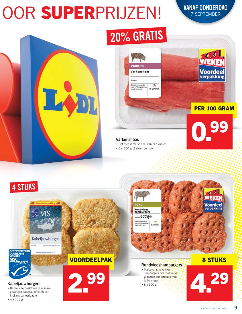 Lidl Aanbiedingen van 04-09-2017 pagina.9