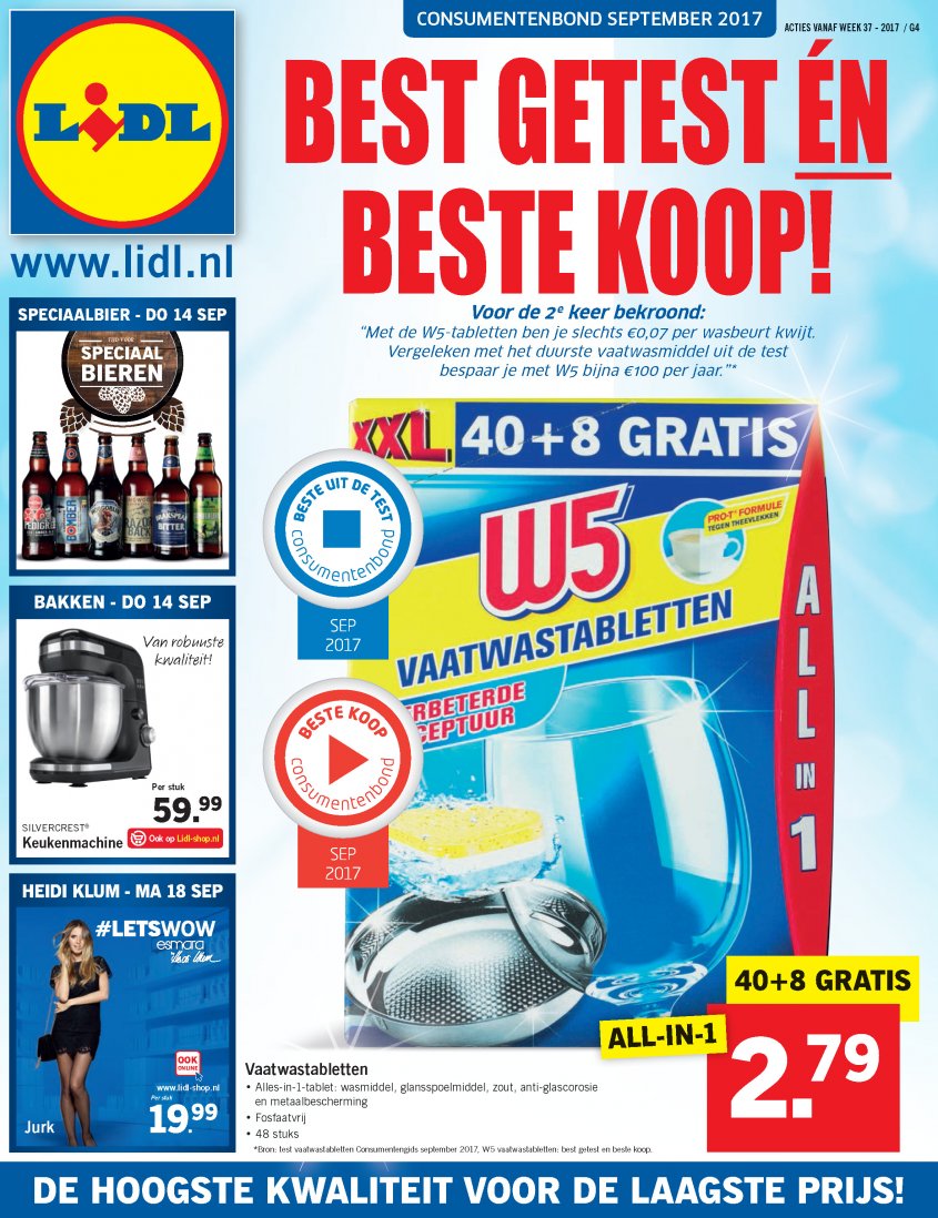 Lidl Aanbiedingen van 11-09-2017 pagina.1