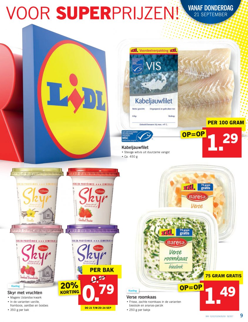 Lidl Aanbiedingen van 18-09-2017 pagina.9