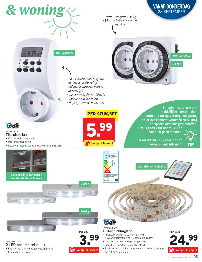 Lidl Aanbiedingen van 25-09-2017 pagina.25