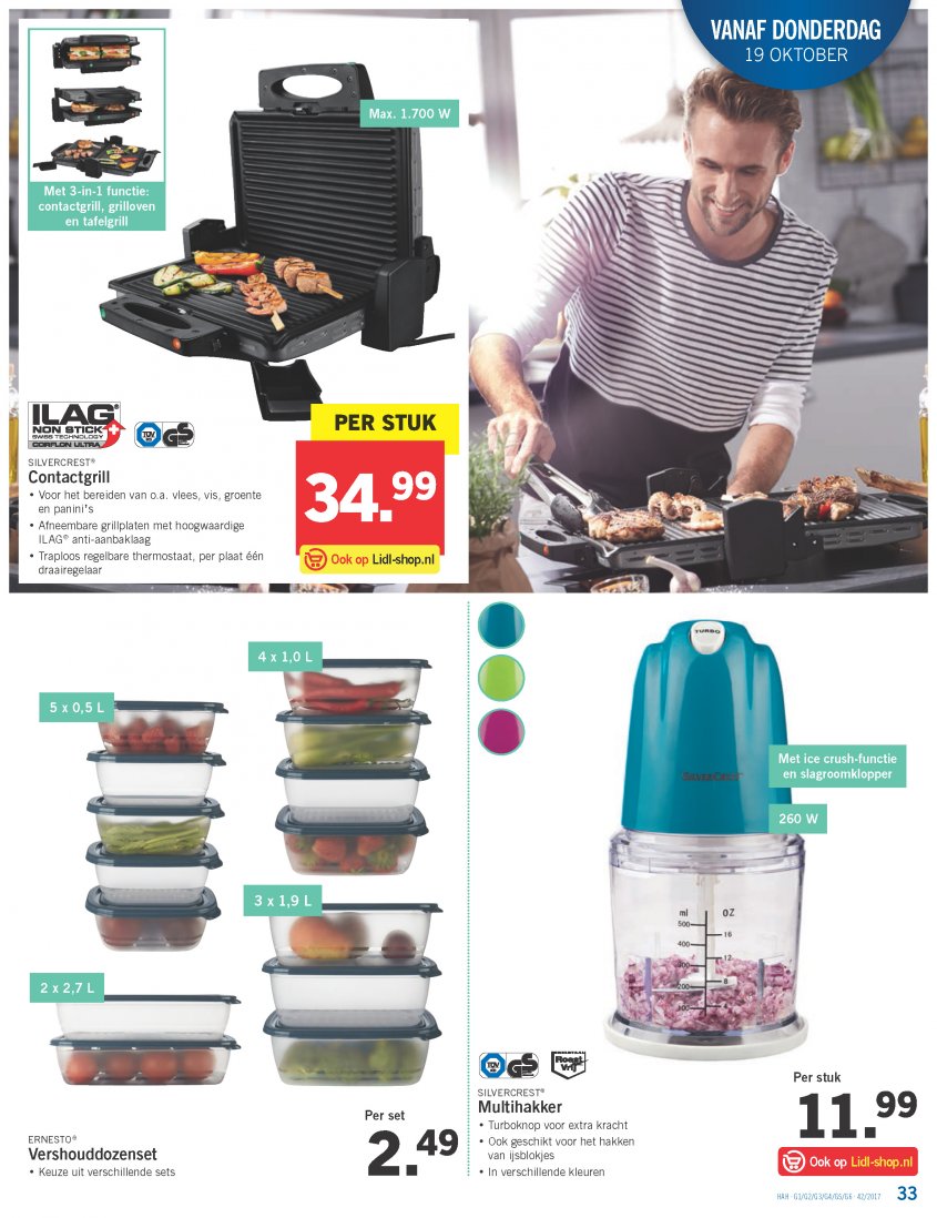Lidl Aanbiedingen van 16-10-2017 pagina.33