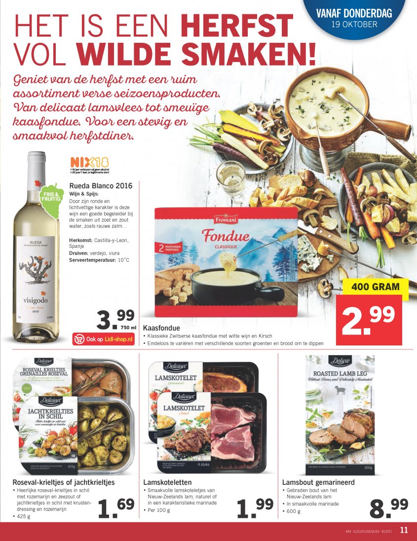 Lidl Aanbiedingen van 16-10-2017 pagina.11