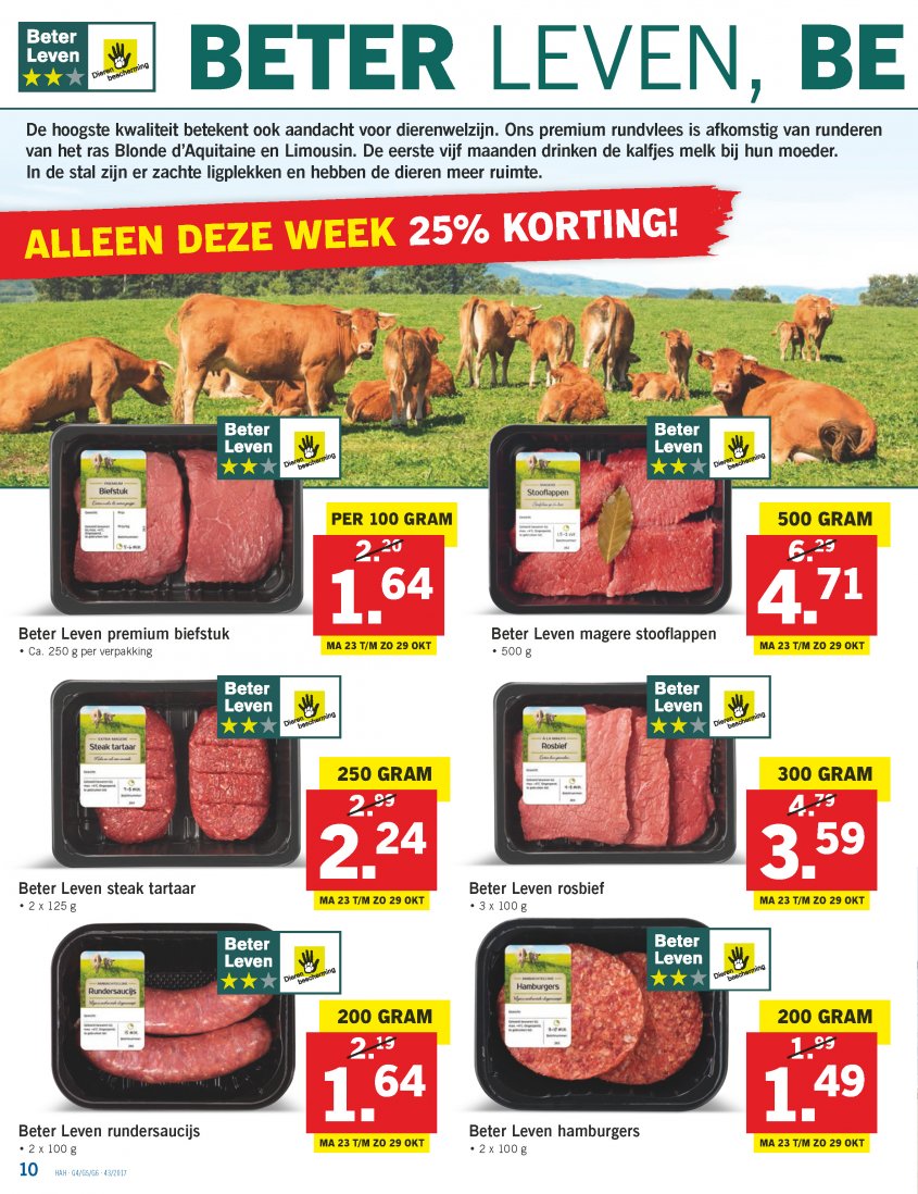 Lidl Aanbiedingen van 23-10-2017 pagina.10